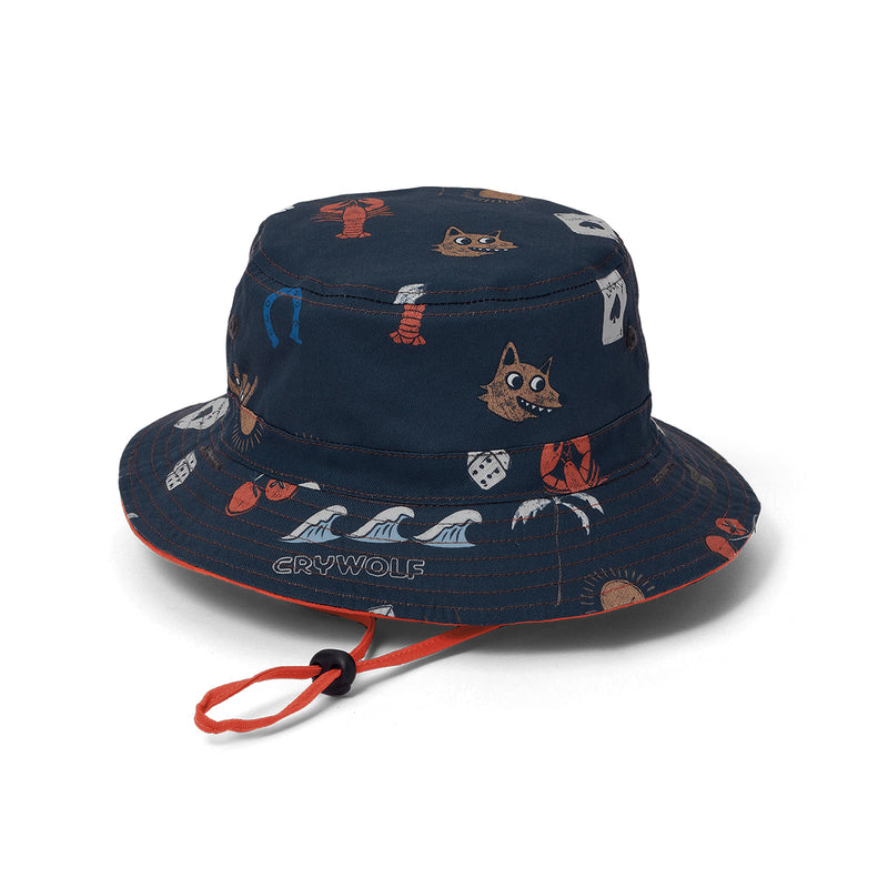 Crywolf | Reversible Bucket Hat- Lucky Days