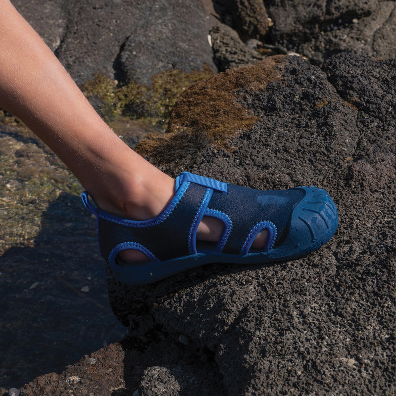 Crywolf | Aqua Sandal-Navy