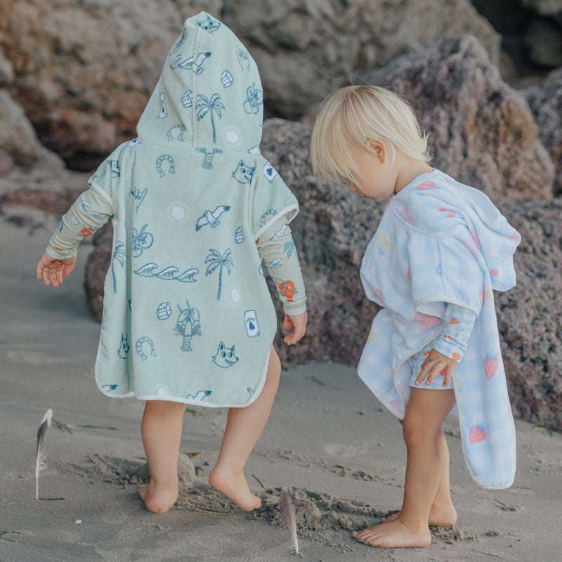 Crywolf | Baby Hooded Towel- Lucky Picnic