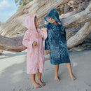 Crywolf | Everywhere Zip Up Towel- Navy