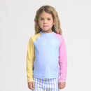 Crywolf | Long Sleeve Rash Vest- Pop Colourblock