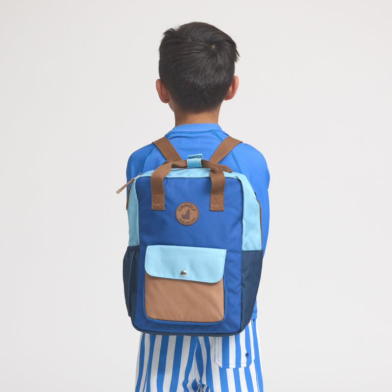 Crywolf | Mini Backpack - Deep Sea Colourblock