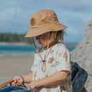 Crywolf | Reversible Bucket Hat-Deep Sea Stripe