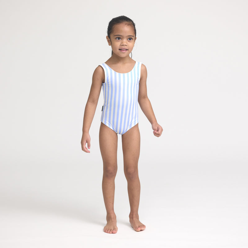 Crywolf | Swimsuit - Sky Blue Stripe