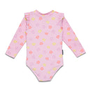 Crywolf | Baby Long Sleeve Swimsuit - Hibiscus Bloom
