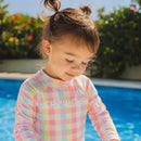 Crywolf | Baby Rash Vest - Pop Gingham