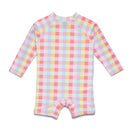 Crywolf | Baby Rash Suit - Pop Gingham