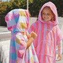 Crywolf | Hooded Towel - Pop Gingham