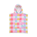 Crywolf | Hooded Towel - Pop Gingham