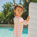 Crywolf | Baby Rash Suit - Pop Gingham