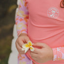 Crywolf | Long Sleeve Rash Vest - Hibiscus Daze