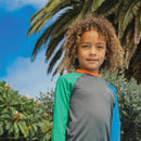 Crywolf | Long Sleeve Rash Vest - Seaside Colourblock