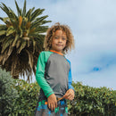 Crywolf | Long Sleeve Rash Vest - Seaside Colourblock
