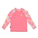 Crywolf | Long Sleeve Rash Vest - Hibiscus Daze