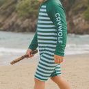 Crywolf | Baby Rash Suit - Deck Stripe