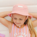 Crywolf | Reversible Bucket Hat - Flamingo Stripe