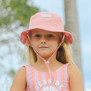 Crywolf | Reversible Bucket Hat - Flamingo Stripe
