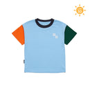 Crywolf | Sun Smart T-Shirt - Seaside Colourblock