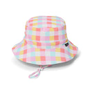 Crywolf | Swim Bucket Hat - Pop Gingham
