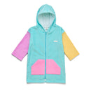 Crywolf | Zip-Up Towel - Poolside Colourblock