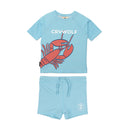 Crywolf | Short Sleeve Rash Vest Set-Lobster