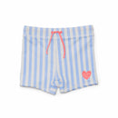 Crywolf |Swim Short-Sky Blue Stripe