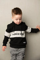 Cracked Soda | Havan Detail Hoodie - Black/Oat