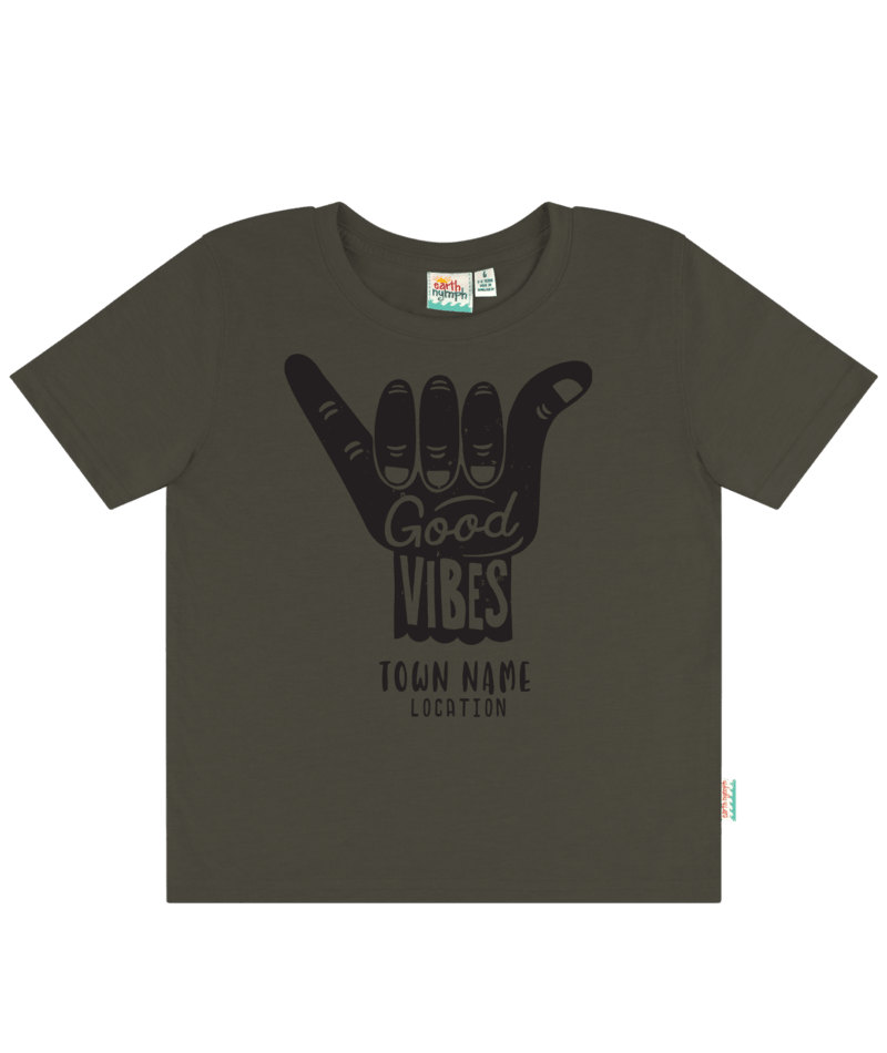 Earth Nymph | Good Vibes Shaka Boys Tee