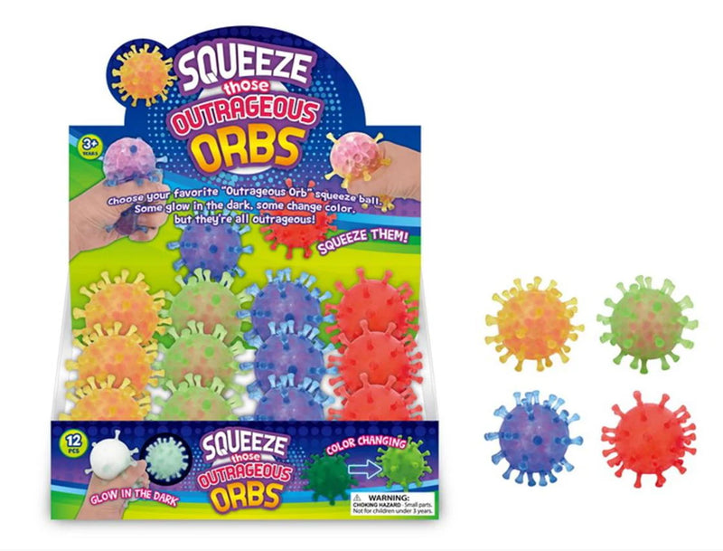 Sticky Squeeze Outrageous Orb Airball (asst colour)