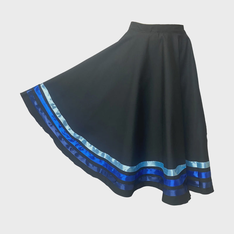 PW Dance | Character Skirt Wide Blue/Royal/Navy