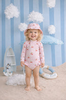 Confetti Kidz | Girls Swimsuit - Cherry Bloom