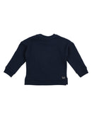Animal Crackers | Contrast Raffi Crew-Navy