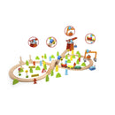 Classic World Wooden Train Set, 75pcs