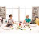 Classic World Wooden Train Set, 75pcs