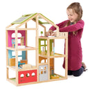 Classic World Wooden Doll Villa, 28pcs