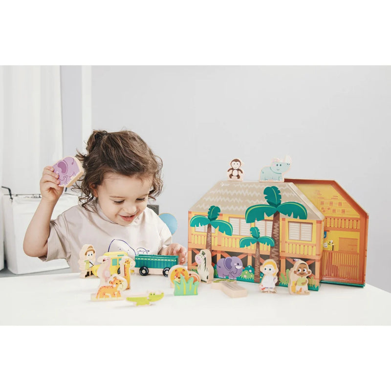 Classic World Play & Tell Wild Animals