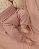 Quincy Mae | Baby Pant - Mauve