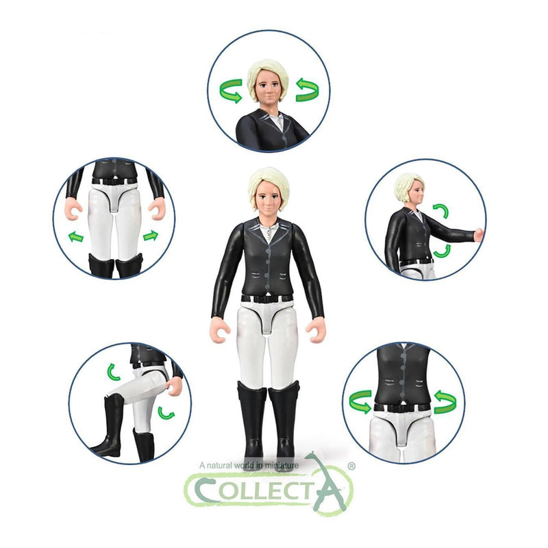 CollectA |  Horse Country  - Lady Tournament Rider with Accessories-