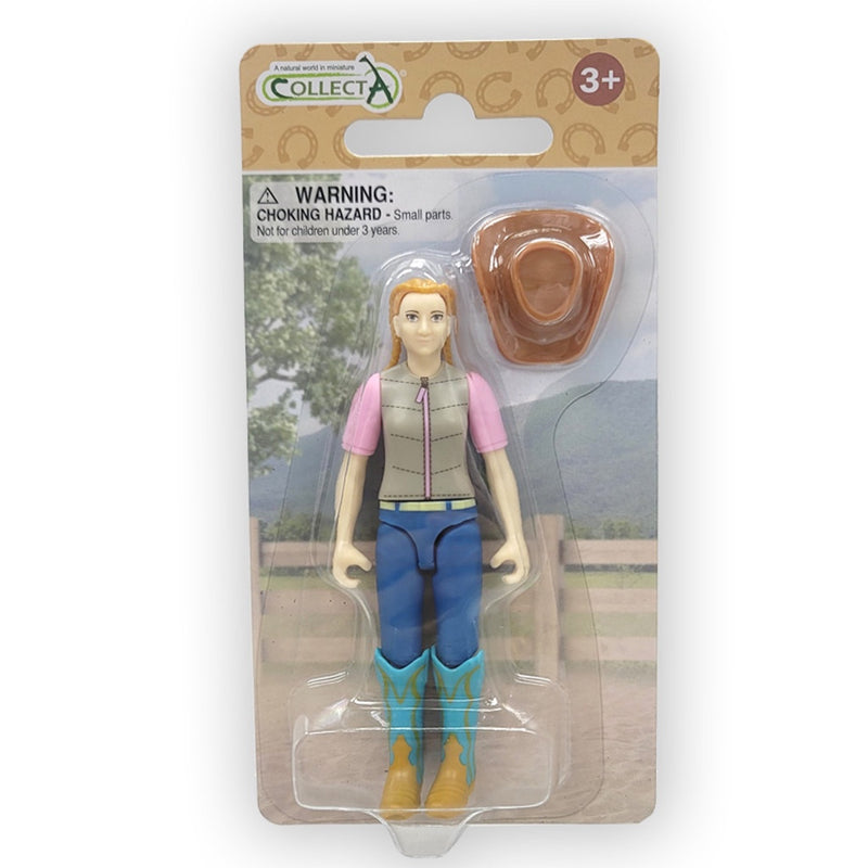 CollectA | Cowgirl Rider with Cowgirl Hat