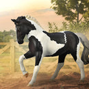 CollectA Warmblood stallion - Black Tobiano 80027 XL