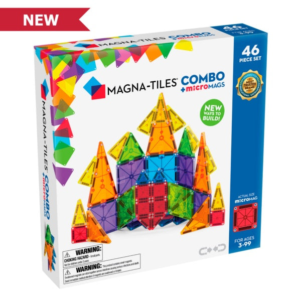 Magna-Tiles | Combo 46-Piece Set