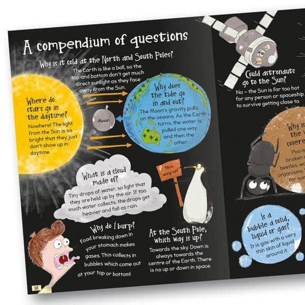 Curious Questions and Answers About Favourite Science Topics: 4-Book Boxed Set