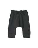 Babu | Drop Crotch Pants - Charcoal