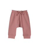 Babu | Drop Crotch Pants - Rose