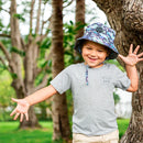 Little Renegade | Reversible Bucket Hat - Dino Party