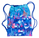 Spencil | Big Drawstring Bag - Coral Garden