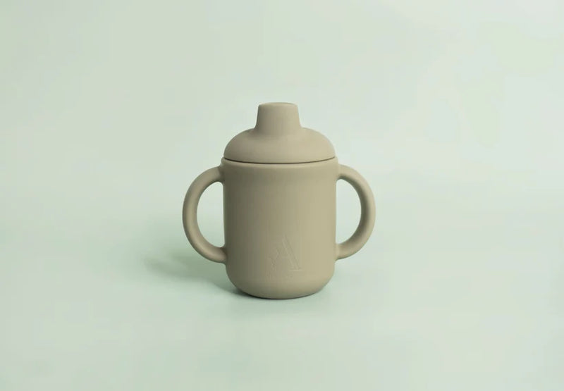 Ash and Co | Silicone Sipper Cup with Handles - Asstd Colourscup