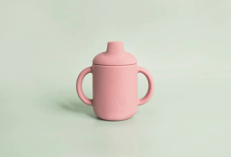 Ash and Co | Silicone Sipper Cup with Handles - Asstd Colourscup