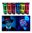 Neon face paint/glow in The dark