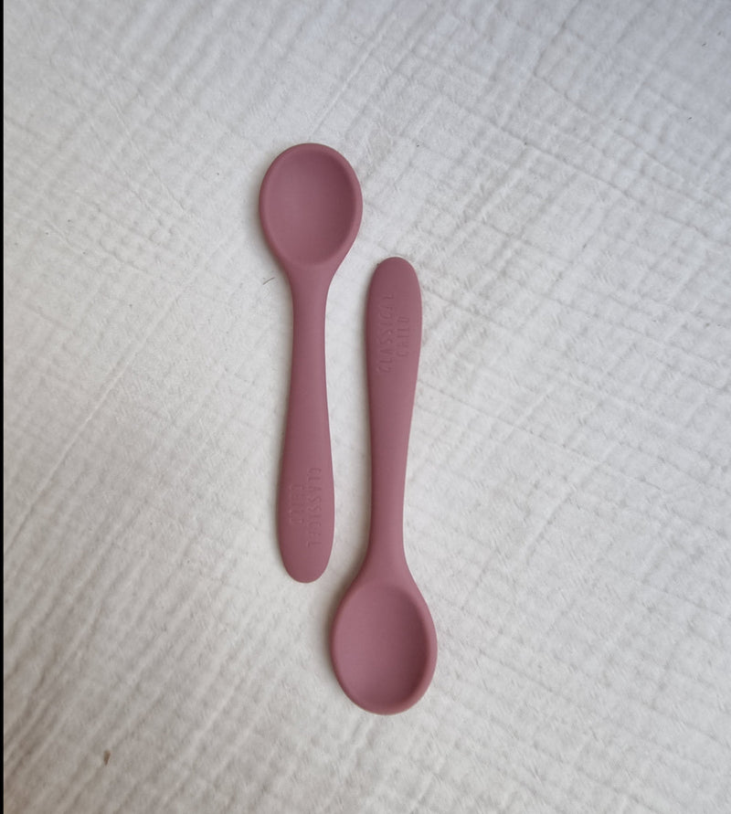 Classical Child | Silicone Spoon 2pk - Assorted